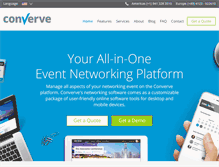 Tablet Screenshot of converve.com